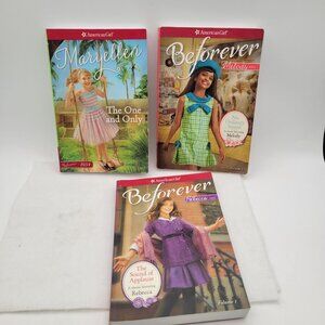 American Girl Book Lot Beforever Character * MARYELLEN * MELODY * REBECCA *